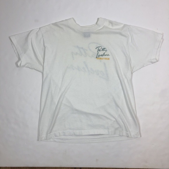 Vintage 80s 90s Patty Loveless World Tour Country Music Screen Stars T-Shirt S/M - Picture 4 of 10